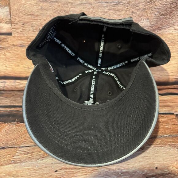 American State Bank Texas Tech Red Raiders Black Hat Cap Strapback One Size - Picture 7 of 8